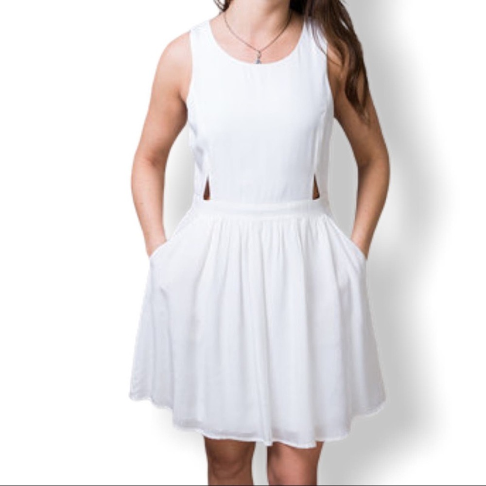 Boundary‎ & Co Casey silk fit and flare dress XS